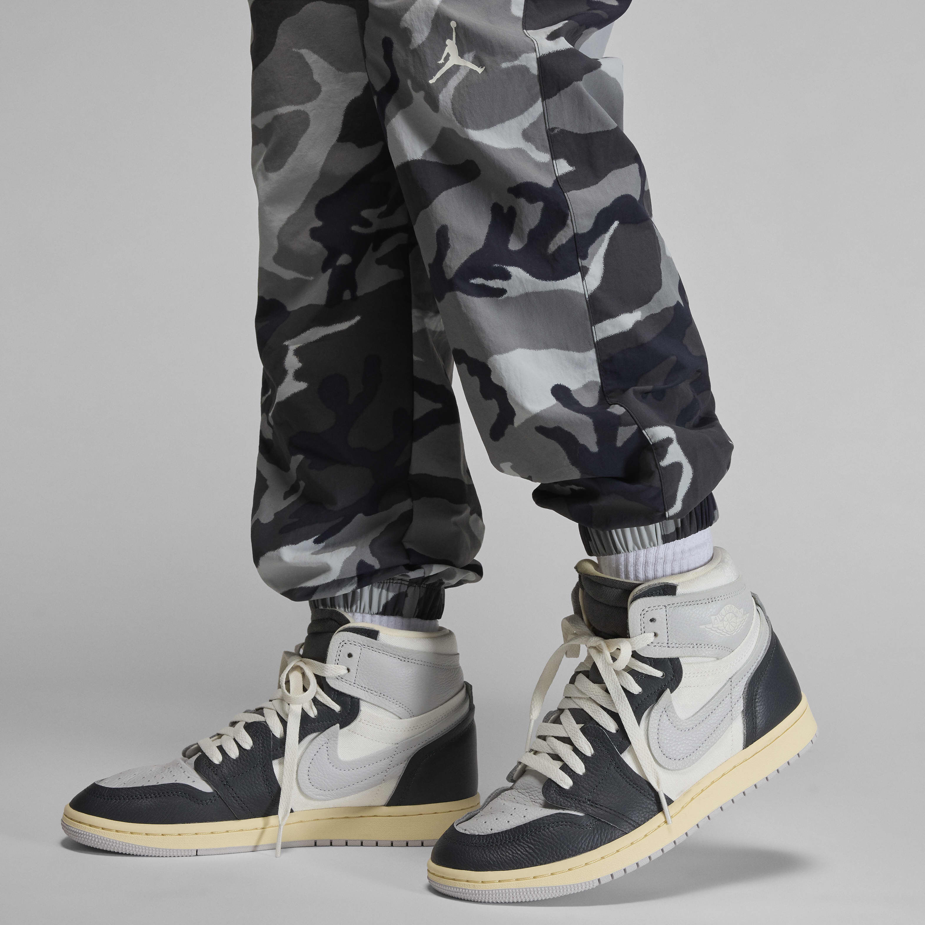 Buy Jordan MVP Men's Camo Trousers - Black/Sail | Nike UAE