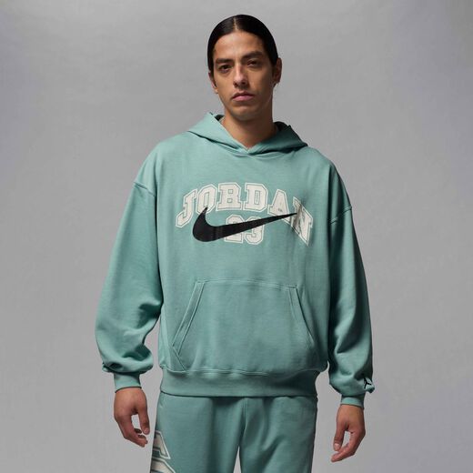 Hoodies & Sweatshirts-JRDN, Jordan MVP, Men's Oversized French Terry Pullover Hoodie