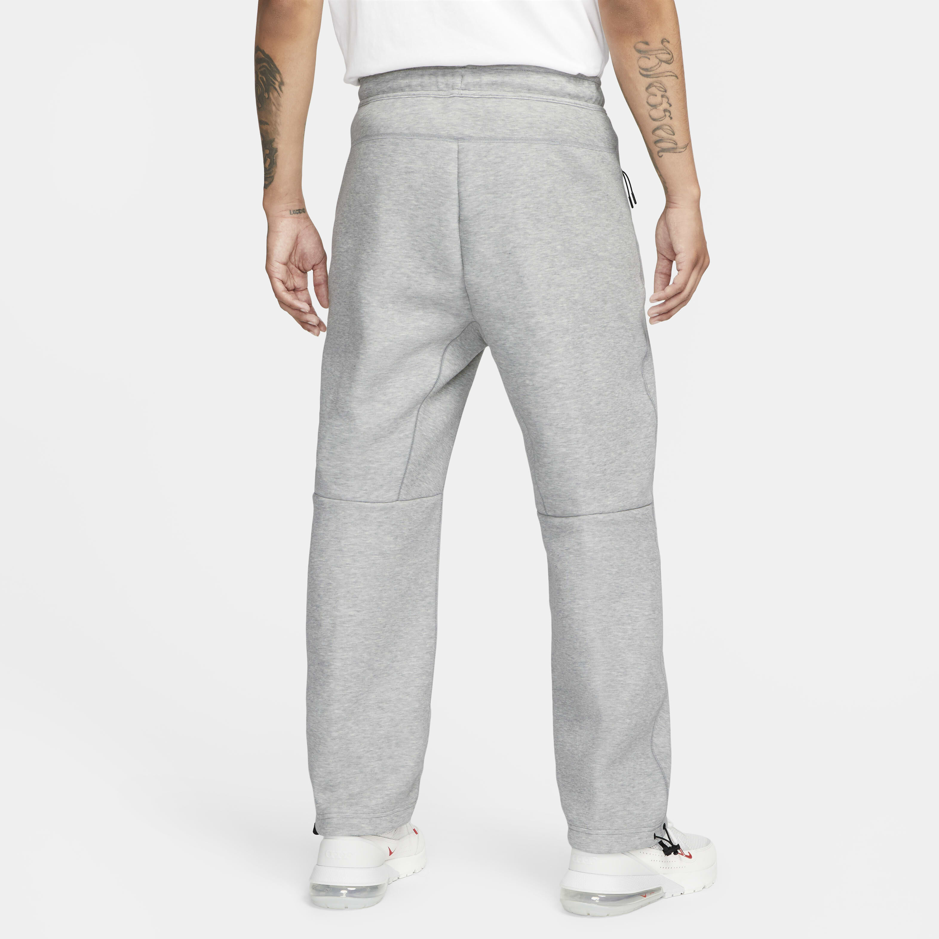 Nike tech fleece tracksuit bottoms grey sale