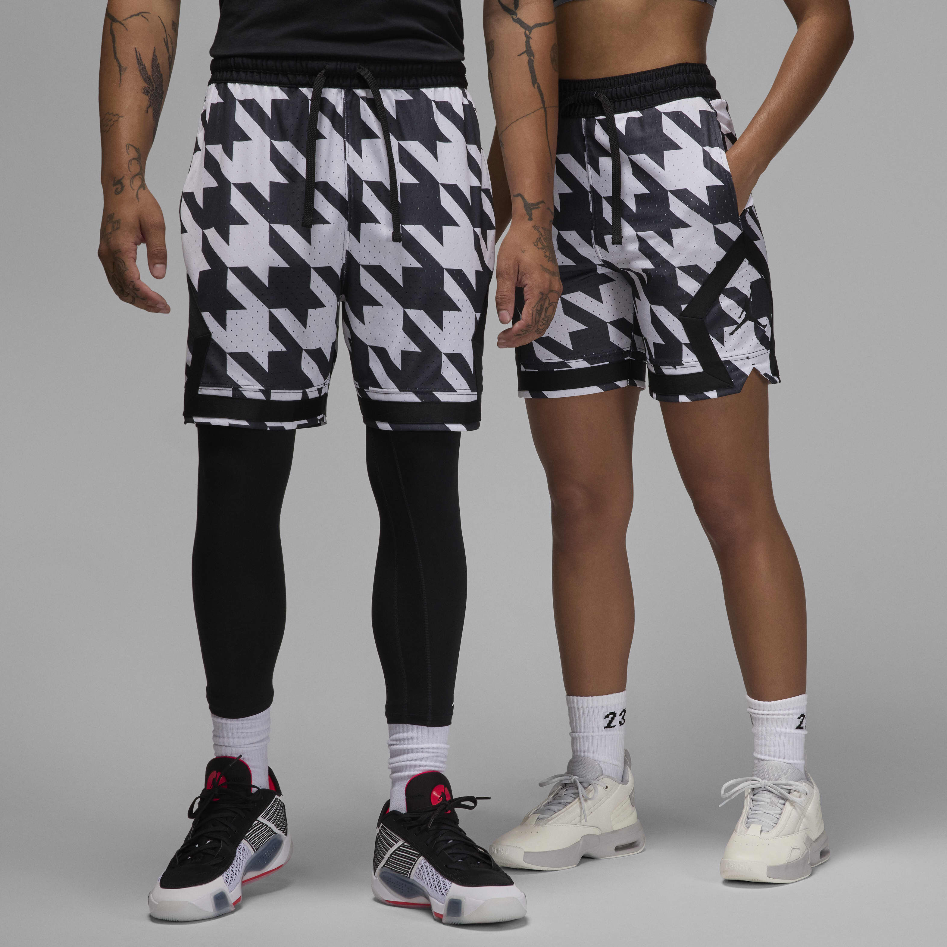 Buy Jordan Sport Men s Dri FIT Printed Diamond Shorts Nike UAE Official