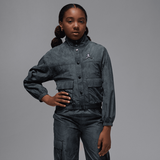 New In Kids' Jackets & Gilets-JRDN, Jordan Blue Jeans and Bling, Big Kids' Lightweight Jacket