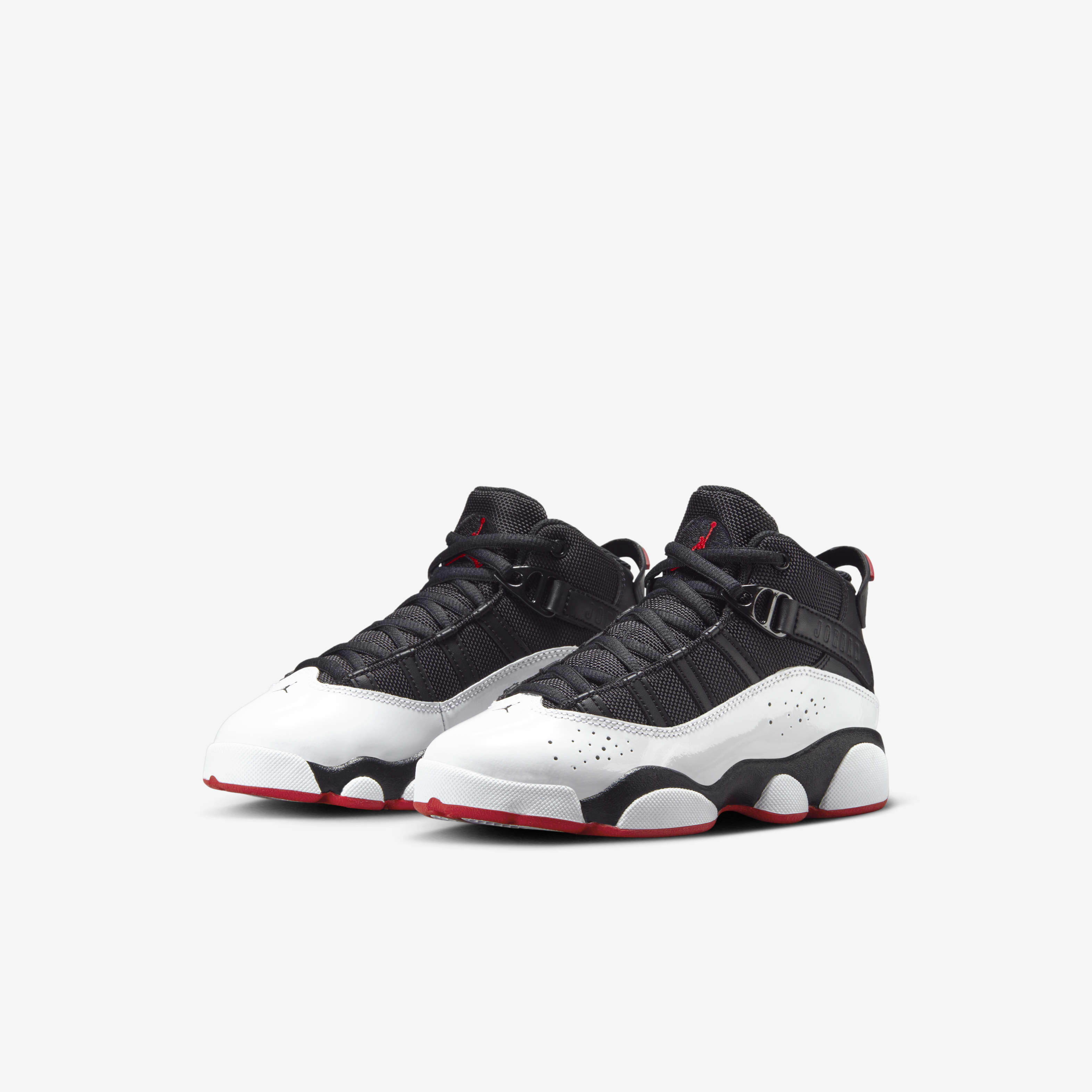 Buy Jordan 6 Rings Younger Kids' Shoes - Black/White/University