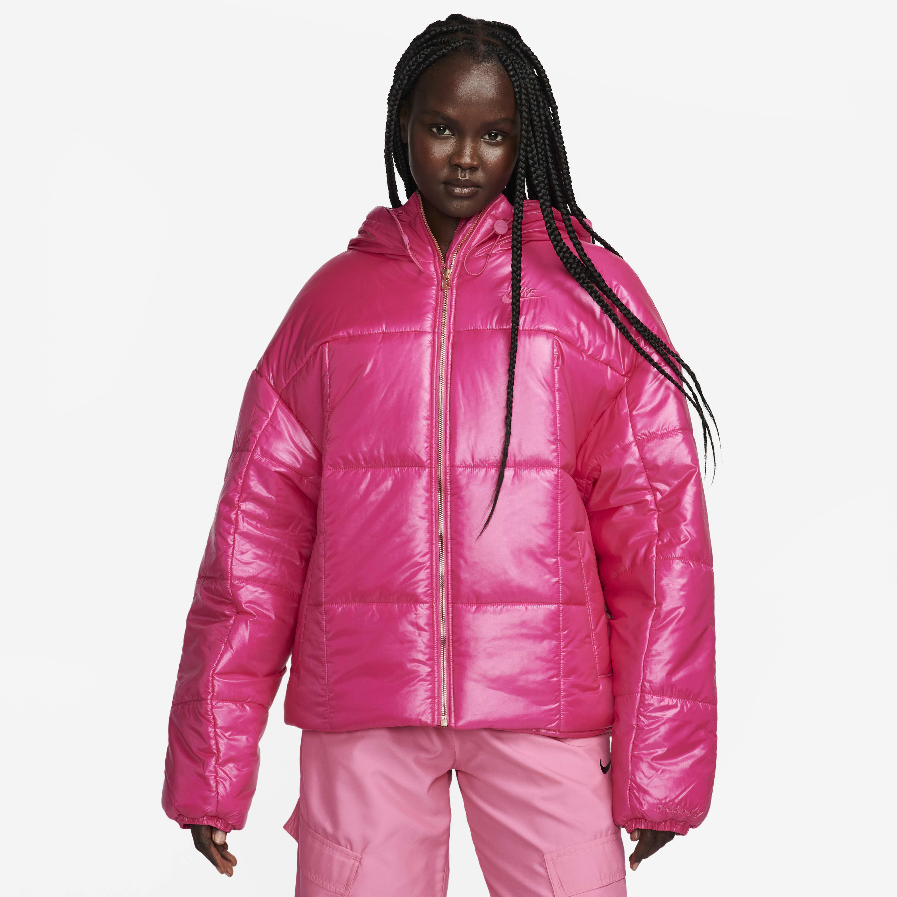Buy Nike Sportswear Classic Puffer Shine Women s Therma FIT Loose Jacket Nike UAE Official