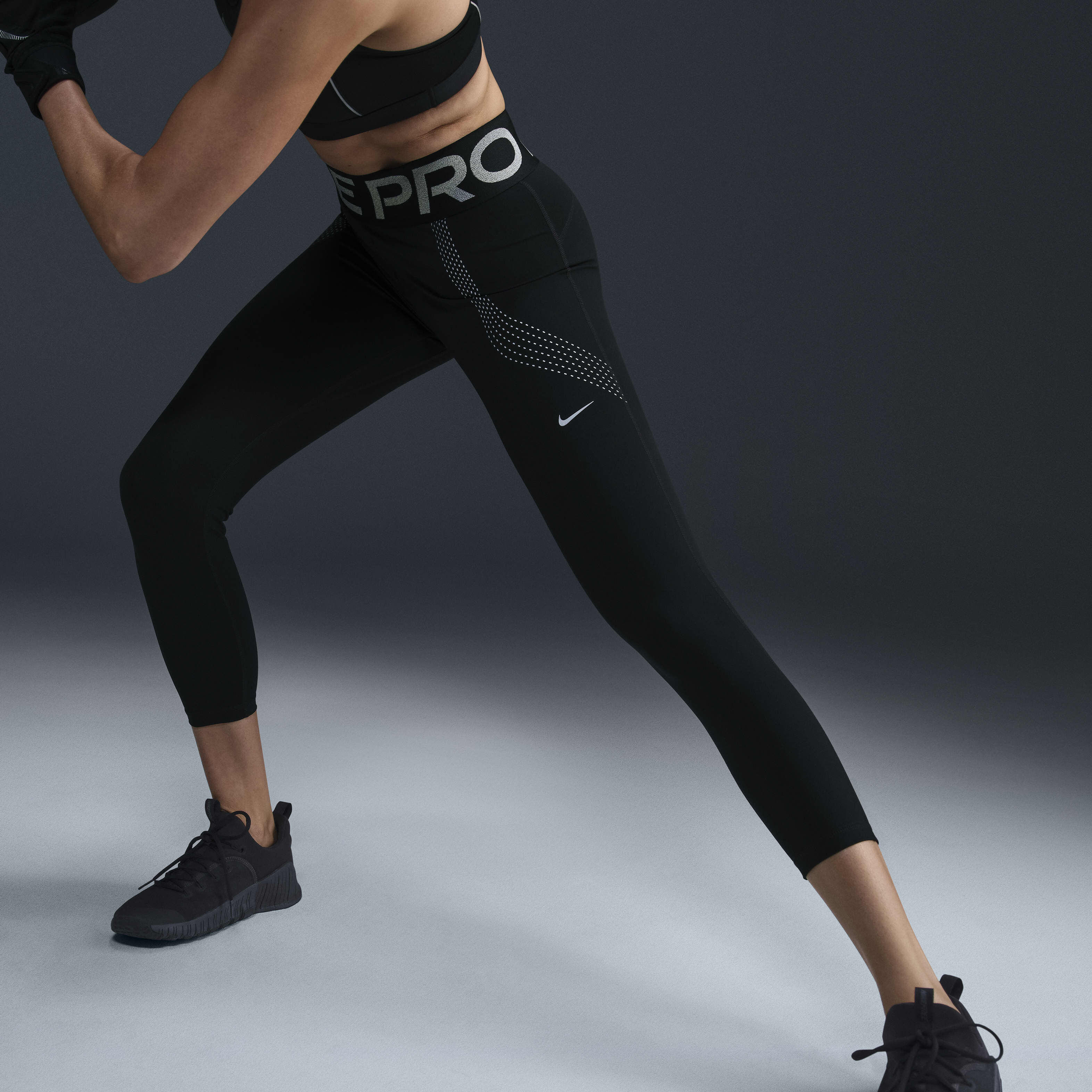 Exercise leggings nike top
