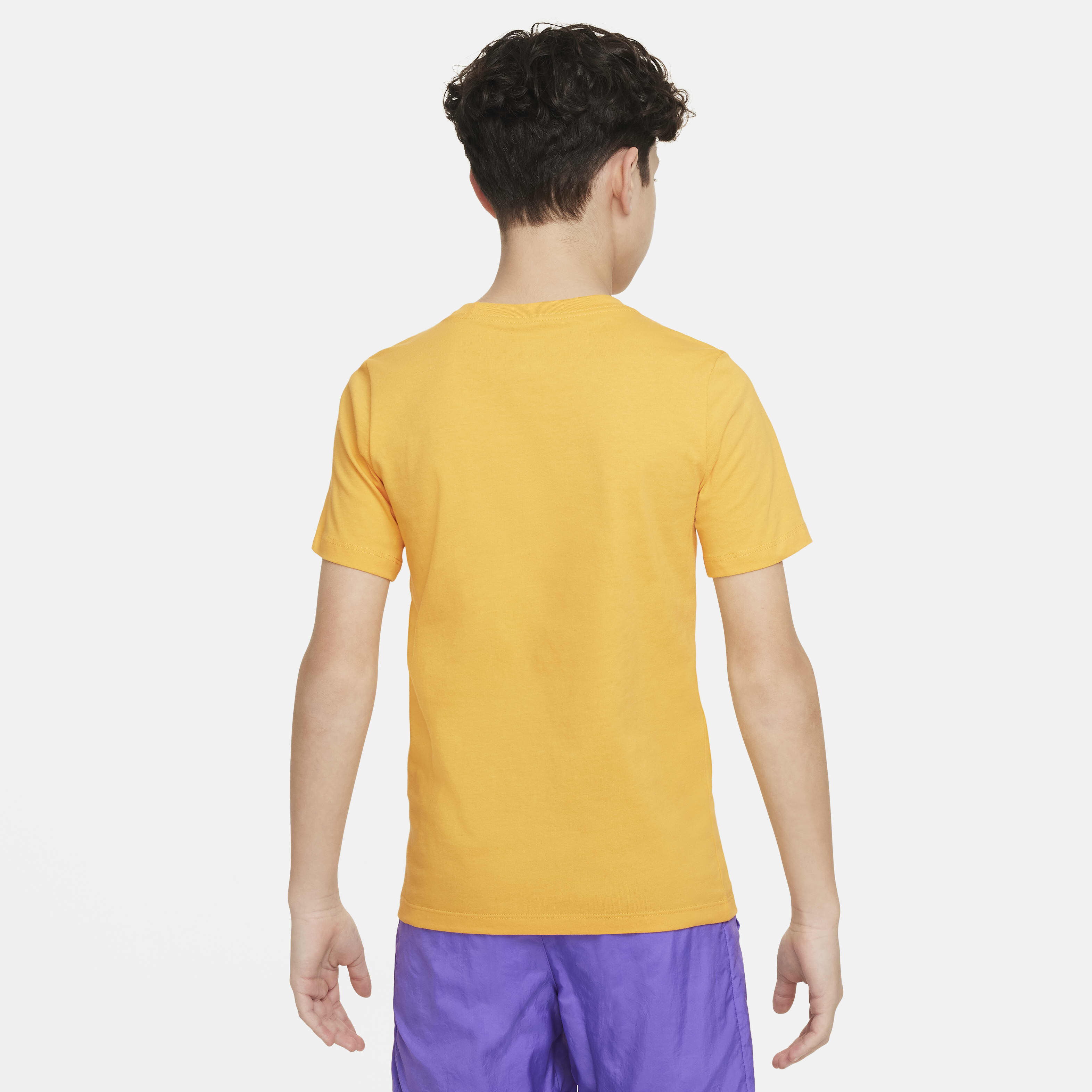 Buy Nike Sportswear Older Kids T Shirt University Gold Nike UAE Official