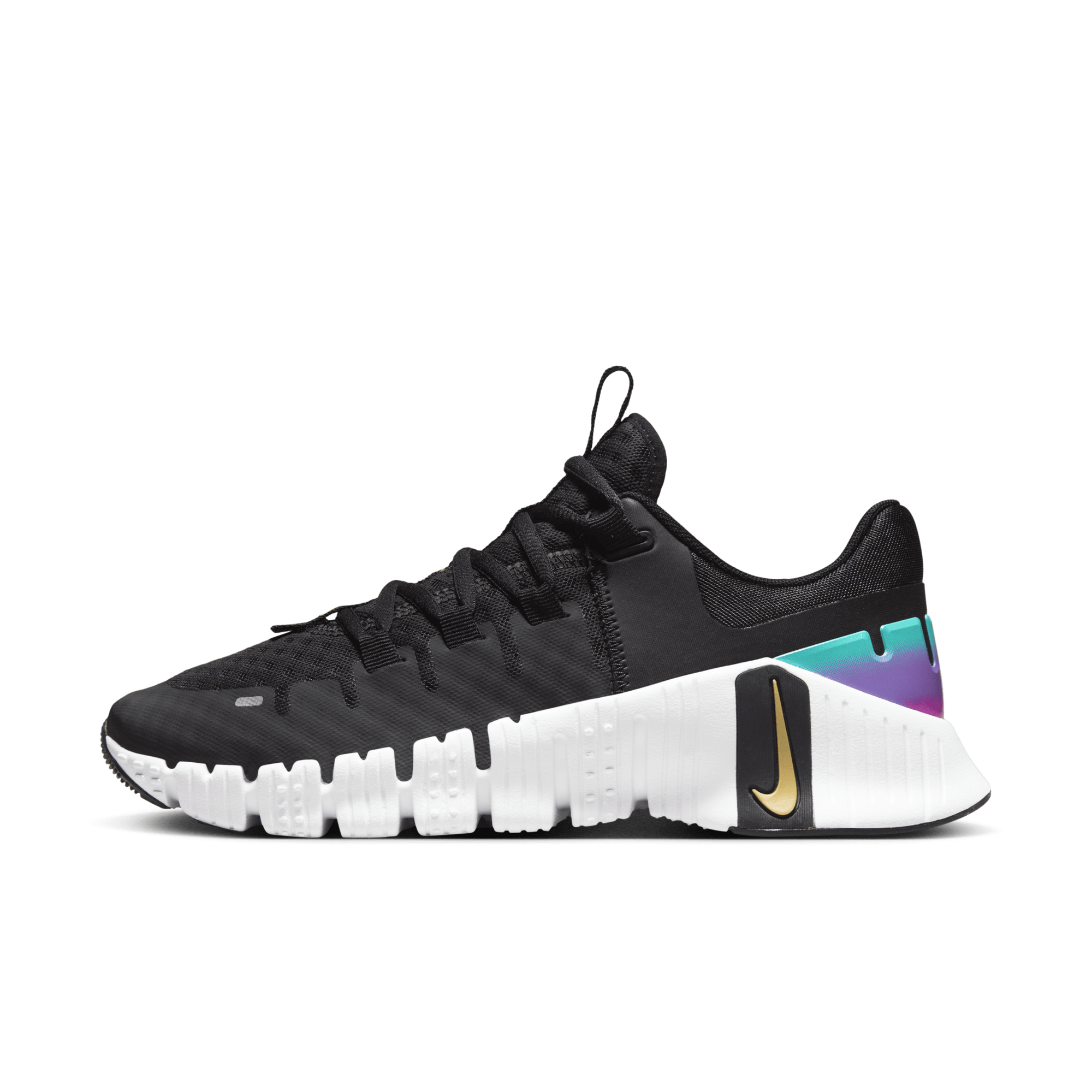 Nike training metcon free trainers in triple black outlet