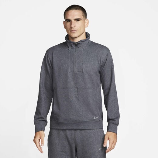 Yoga Hoodies & Sweatshirts-Nike, Nike Dri-FIT Yoga Restore, Men's 1/4-Zip Top