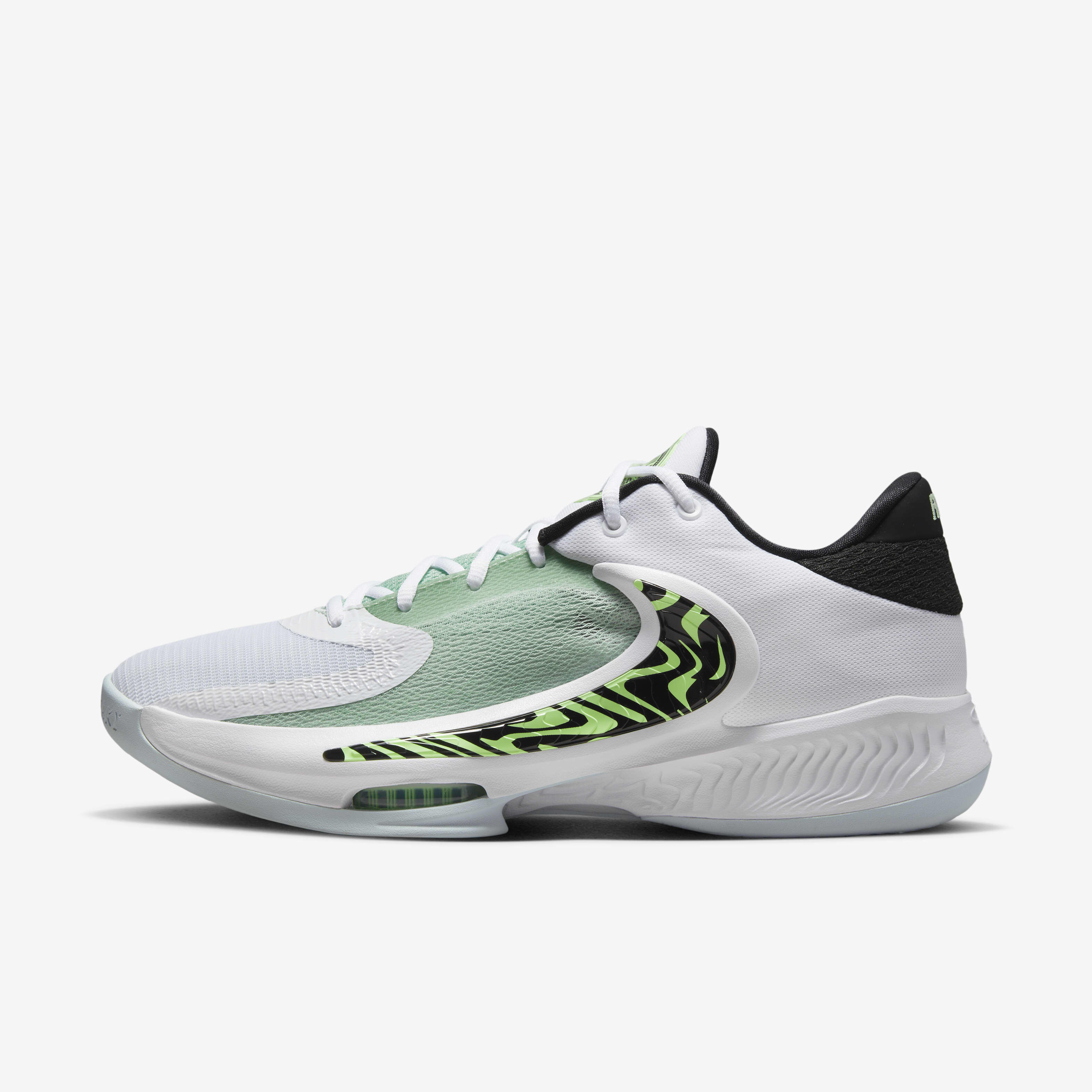 Buy Giannis Freak 4 Basketball Shoes - White/Black/Barely Volt/White | Nike  UAE Official