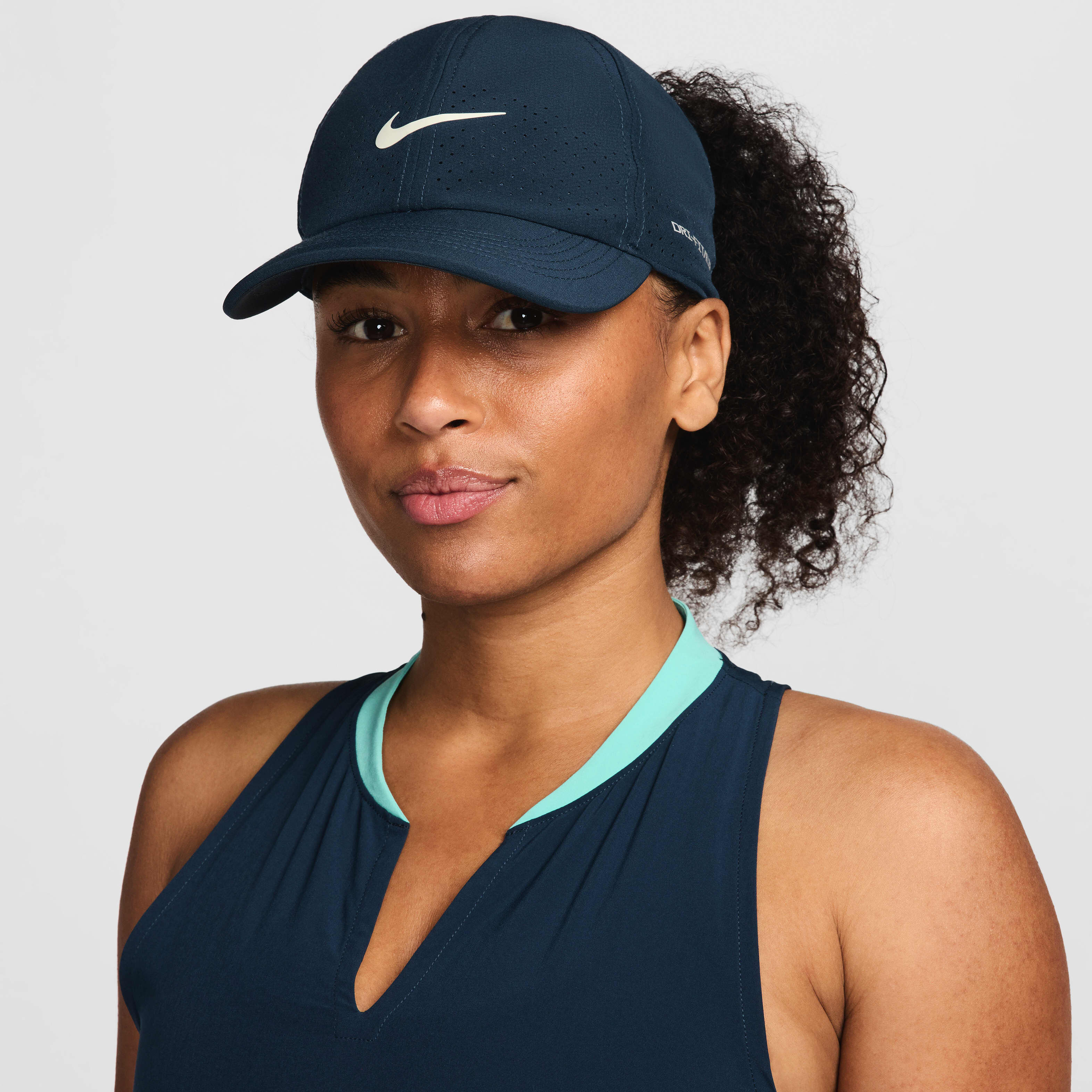 Buy Nike Dri FIT ADV Club Unstructured Tennis Cap Armoury Navy Sea Glass Nike UAE Official