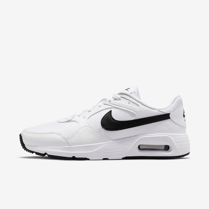 Buy Nike Air Max SC Men's Shoes White/White/Black Nike UAE