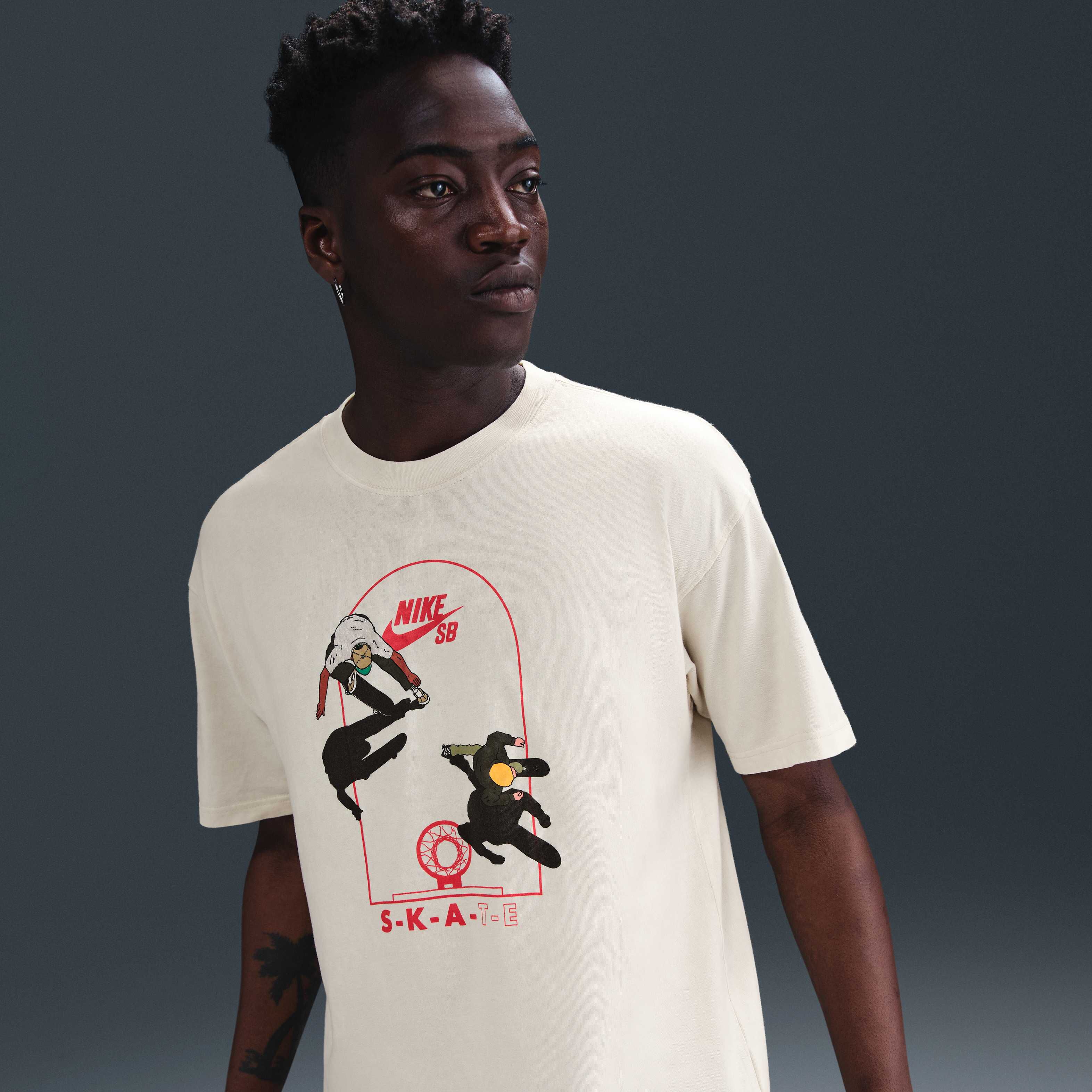 Buy Nike SB Max90 Skate T-Shirt - Light Bone | Nike UAE Official
