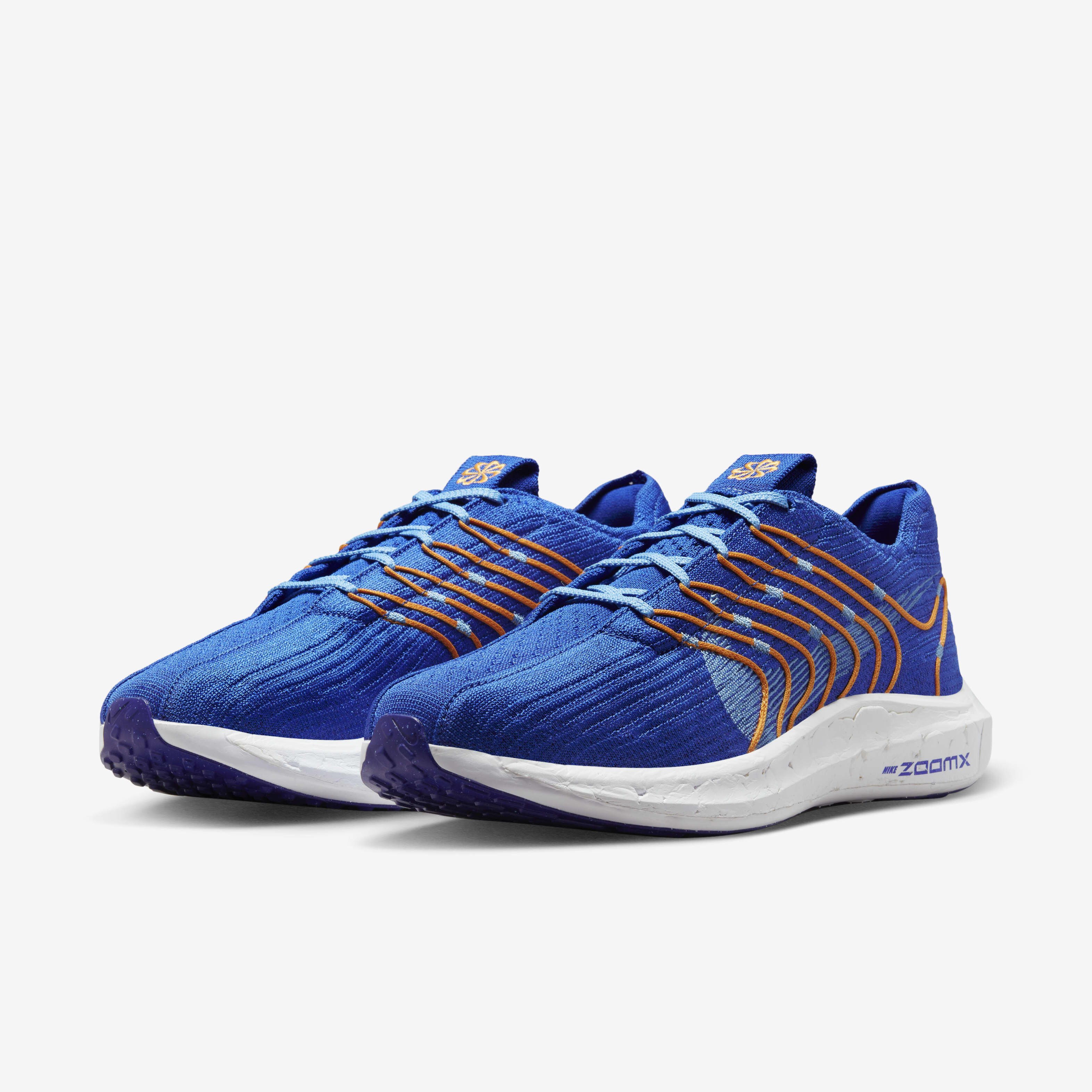 Buy Nike Pegasus Turbo Men s Road Running Shoes Game Royal Vivid Orange White University Blue Nike UAE Official