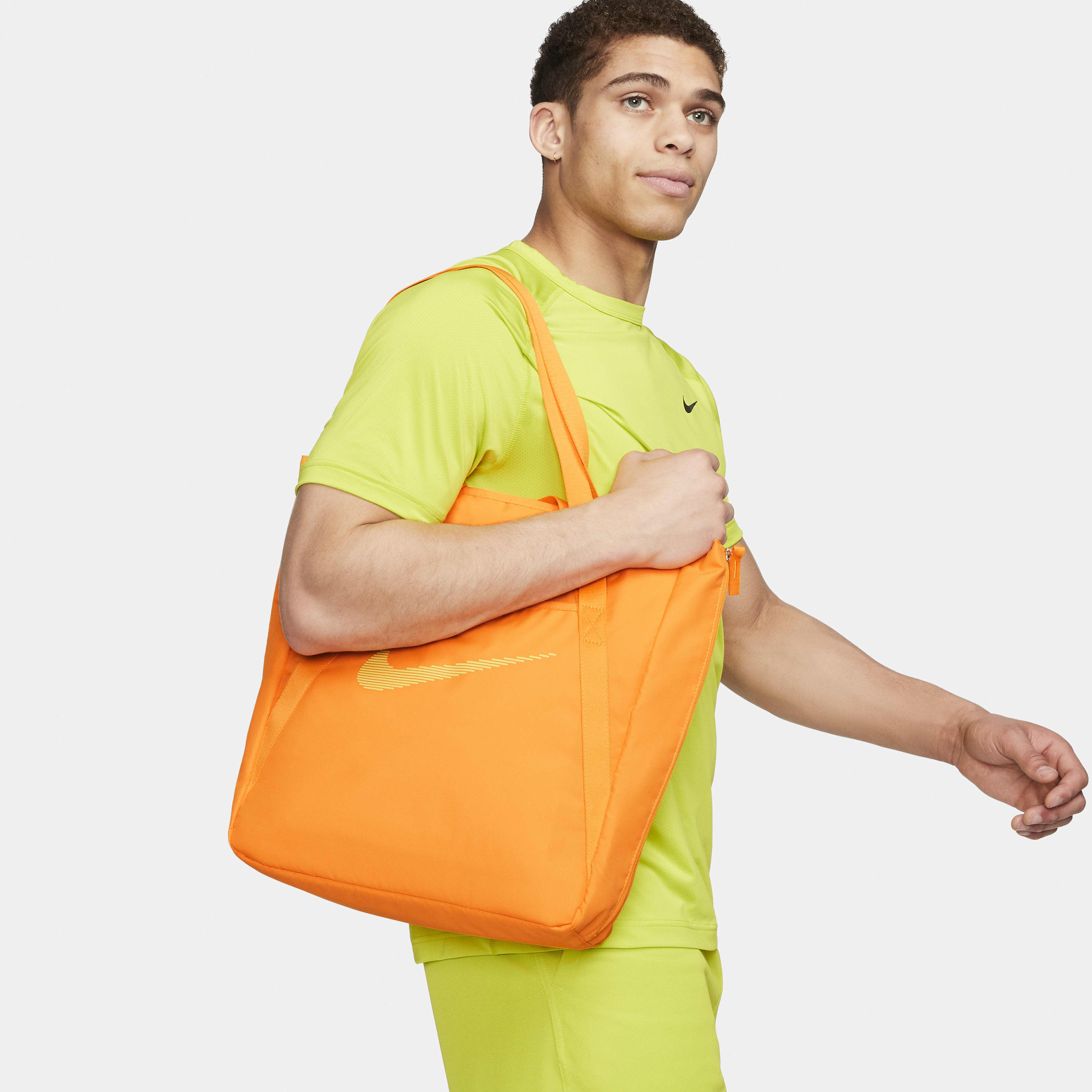 Yellow tote handbag best sale