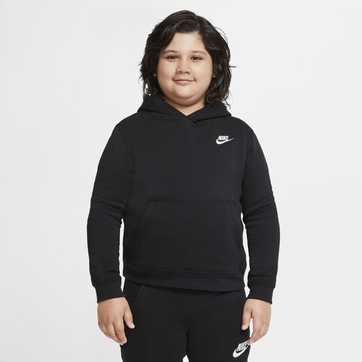 Hoodies & Sweatshirts-Nike, Nike Sportswear Club Fleece, Older Kids' (Boys') Pullover Hoodie (Extended Size) Hoodies & Sweatshirts-Nike, Nike Sportswear Club Fleece, Older Kids' (Boys') Pullover Hoodie (Extended Size)