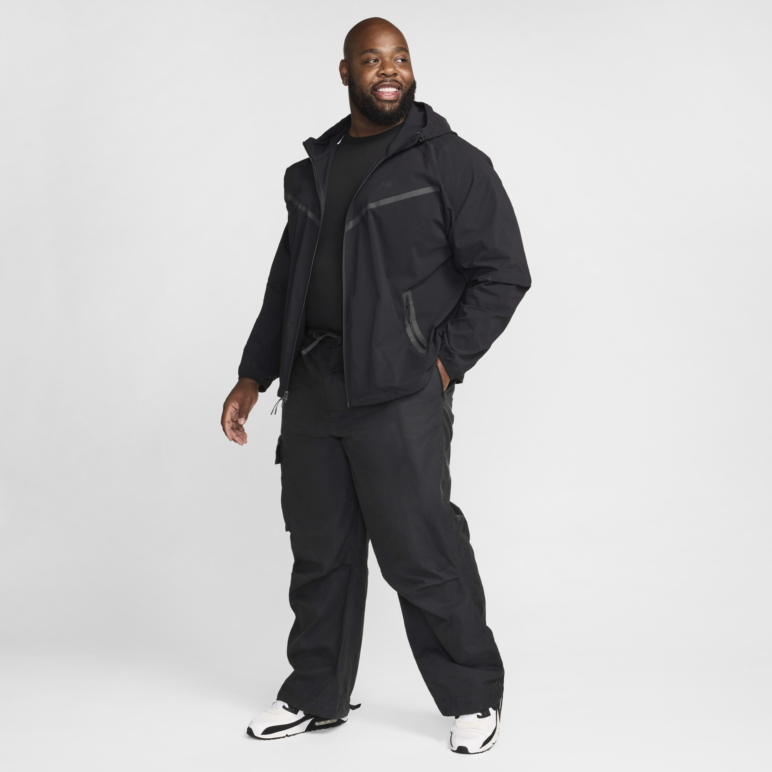 Buy Nike Tech Men's Woven Jacket - Black/Black/Black | Nike