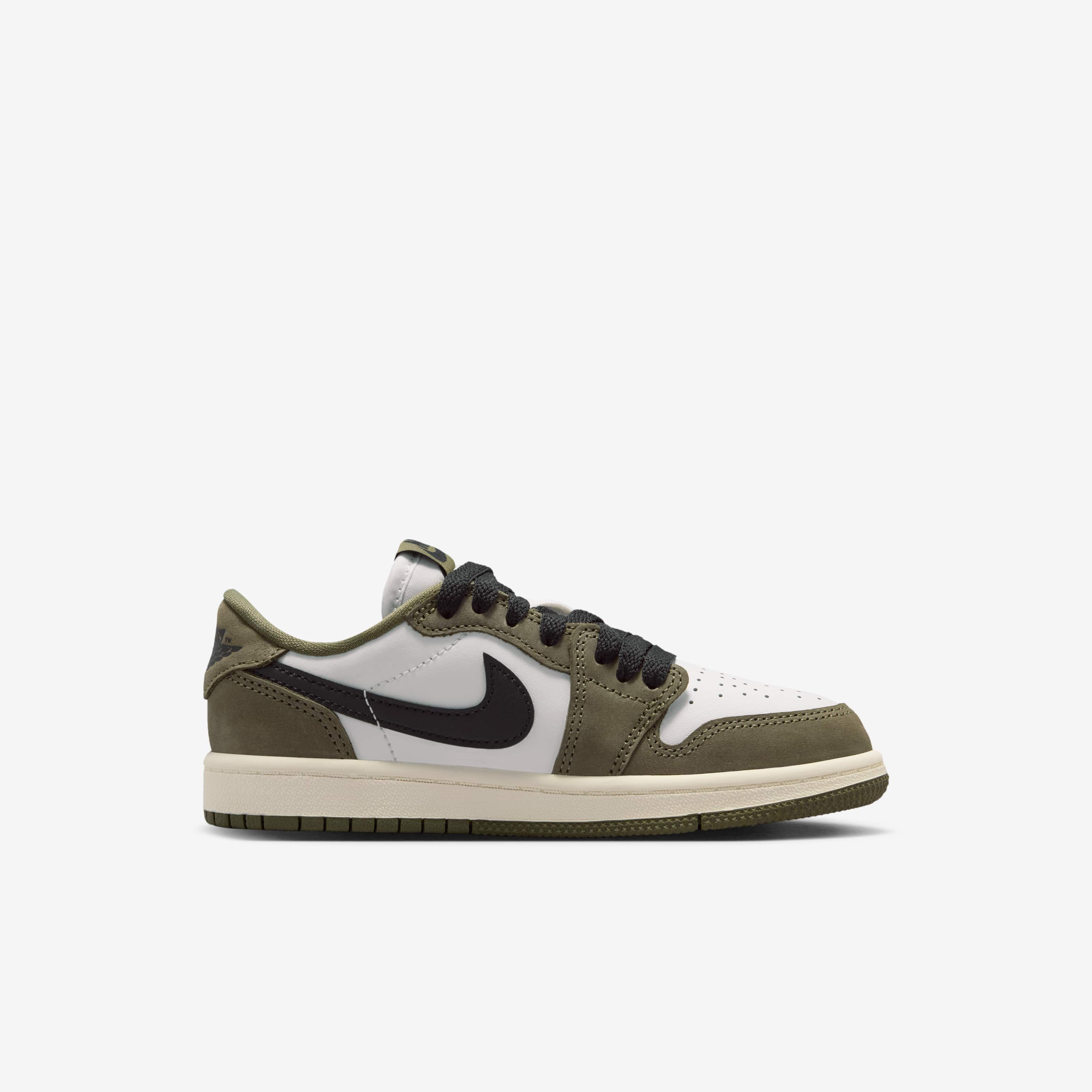 Air Jordan 1 Retro Low 'Medium Olive and Summit White' image number 2