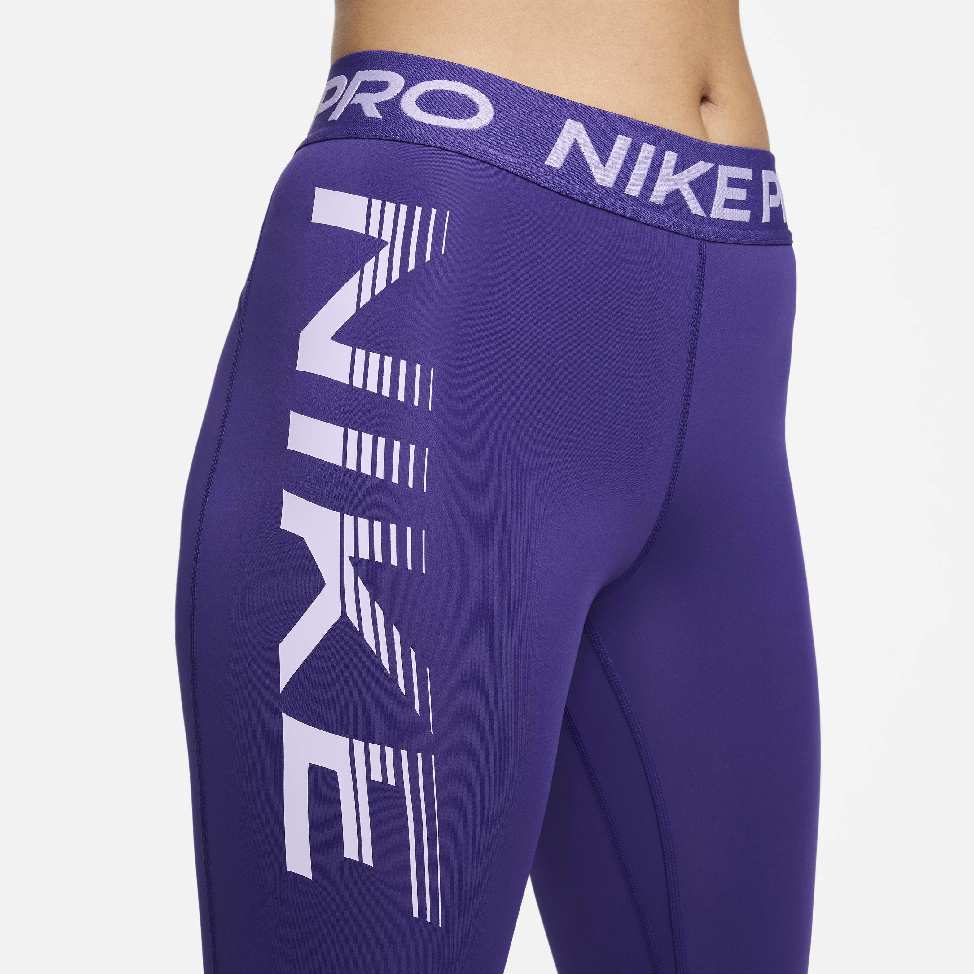 Blue nike pro leggings hotsell