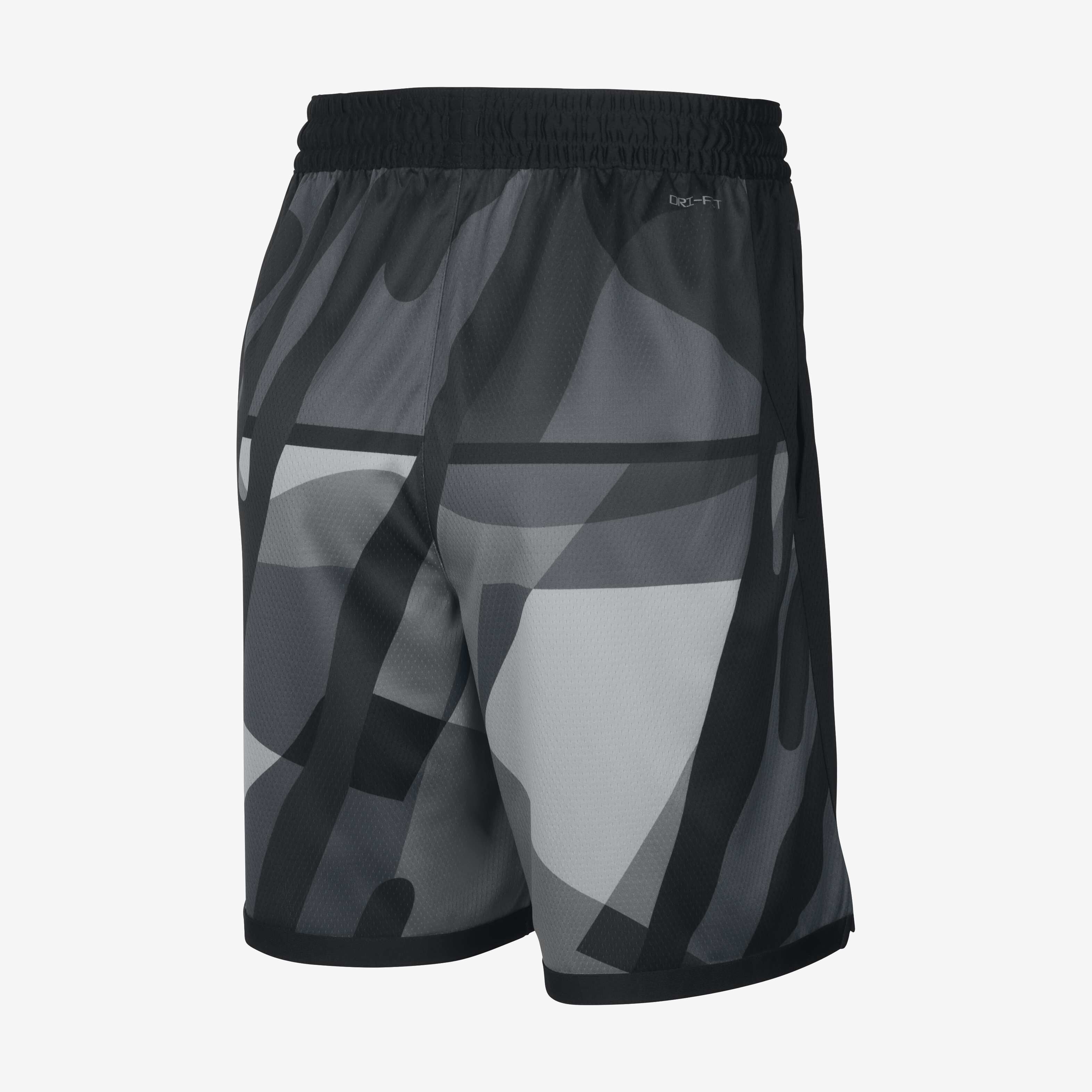 Buy Brooklyn Nets 2024 25 City Edition Men s Nike Dri FIT NBA Swingman Shorts Flat Silver White Nike UAE Official