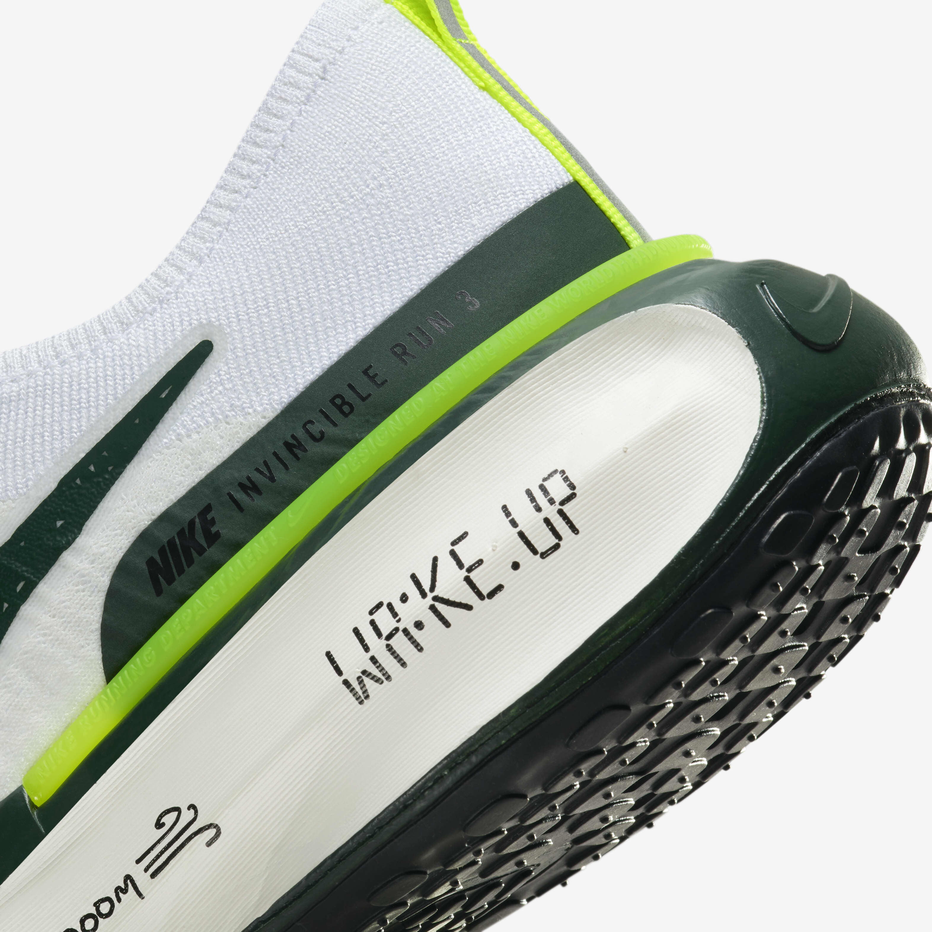Buy Nike Invincible 3 Men's Road Running Shoes - White/Volt