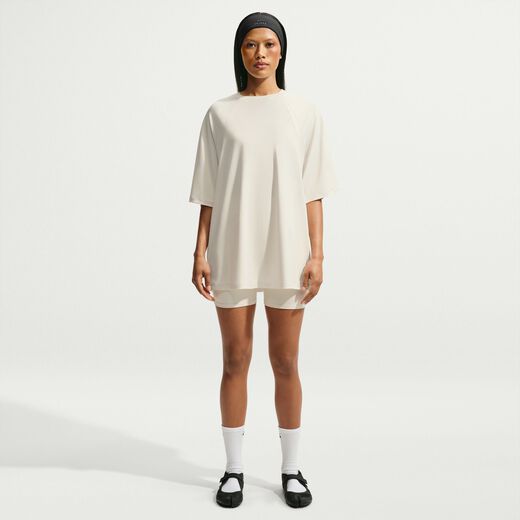 Ivory-Nike, NikeSKIMS Airy, Women's Oversized T-Shirt