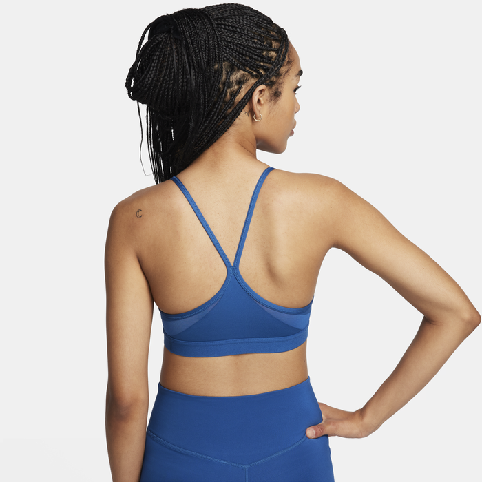 Shop Indy Women s Light Support Padded V Neck Sports Bra Nike UAE