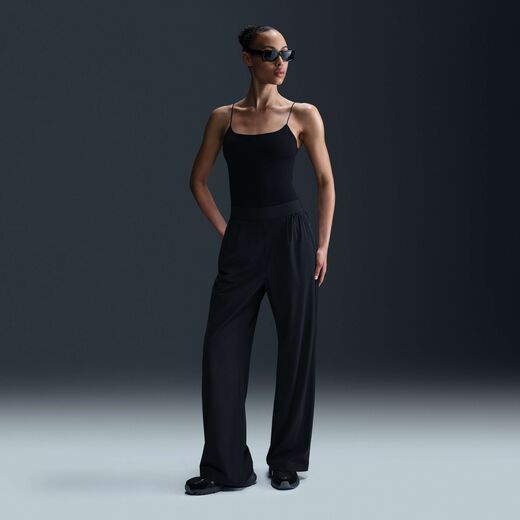 So Win Collection-Nike, Nike 24.7 PerfectStretch, Women's Dri-FIT High-Waisted Loose Wide-Leg Trousers