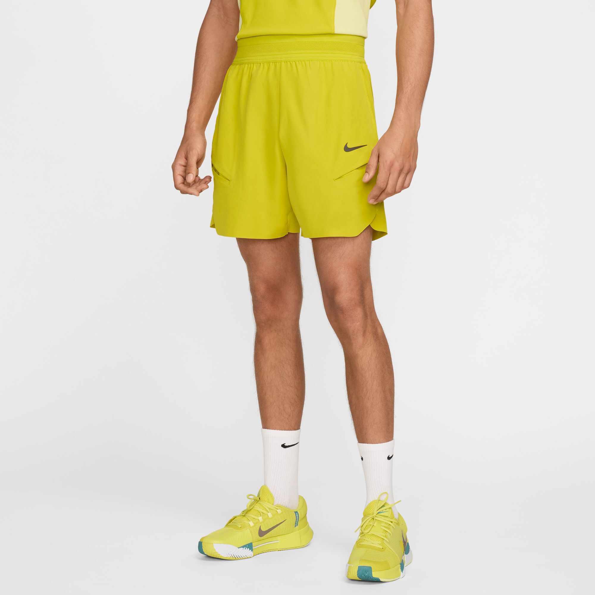 Yellow shorts nike sales